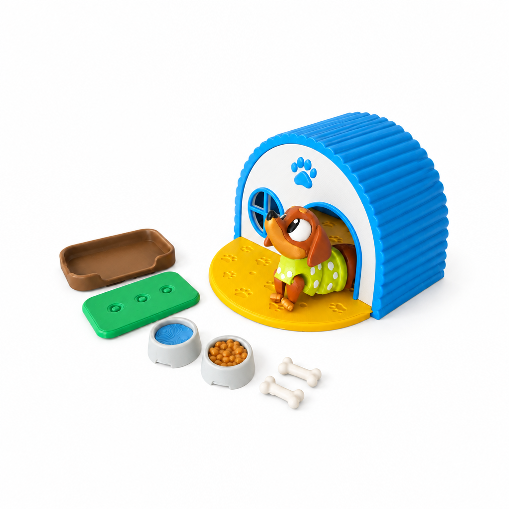 Wiggle Pup Playset