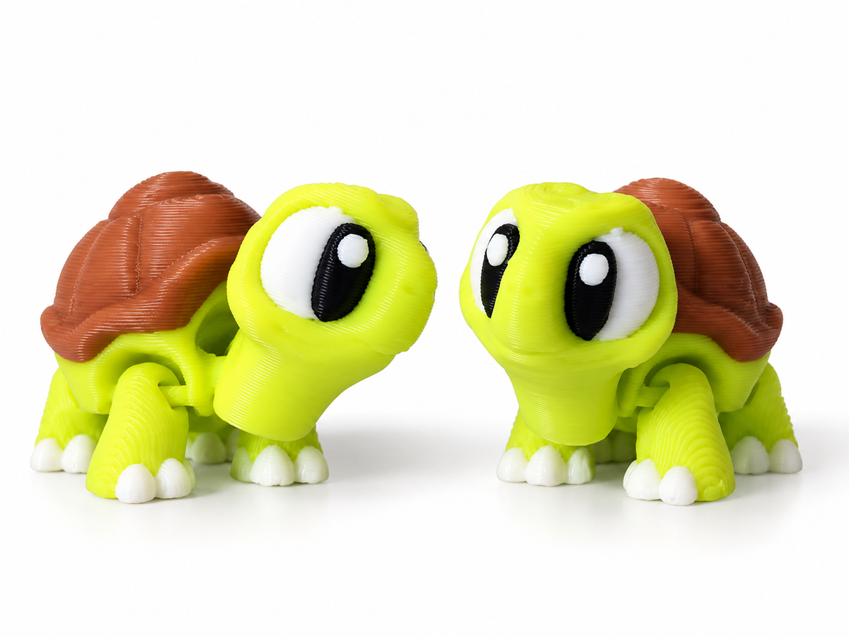 KIBBO Turtle – Articulated 3D Printed Critter